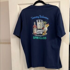 Tommy Bahama Navy Blue Men's T-Shirt